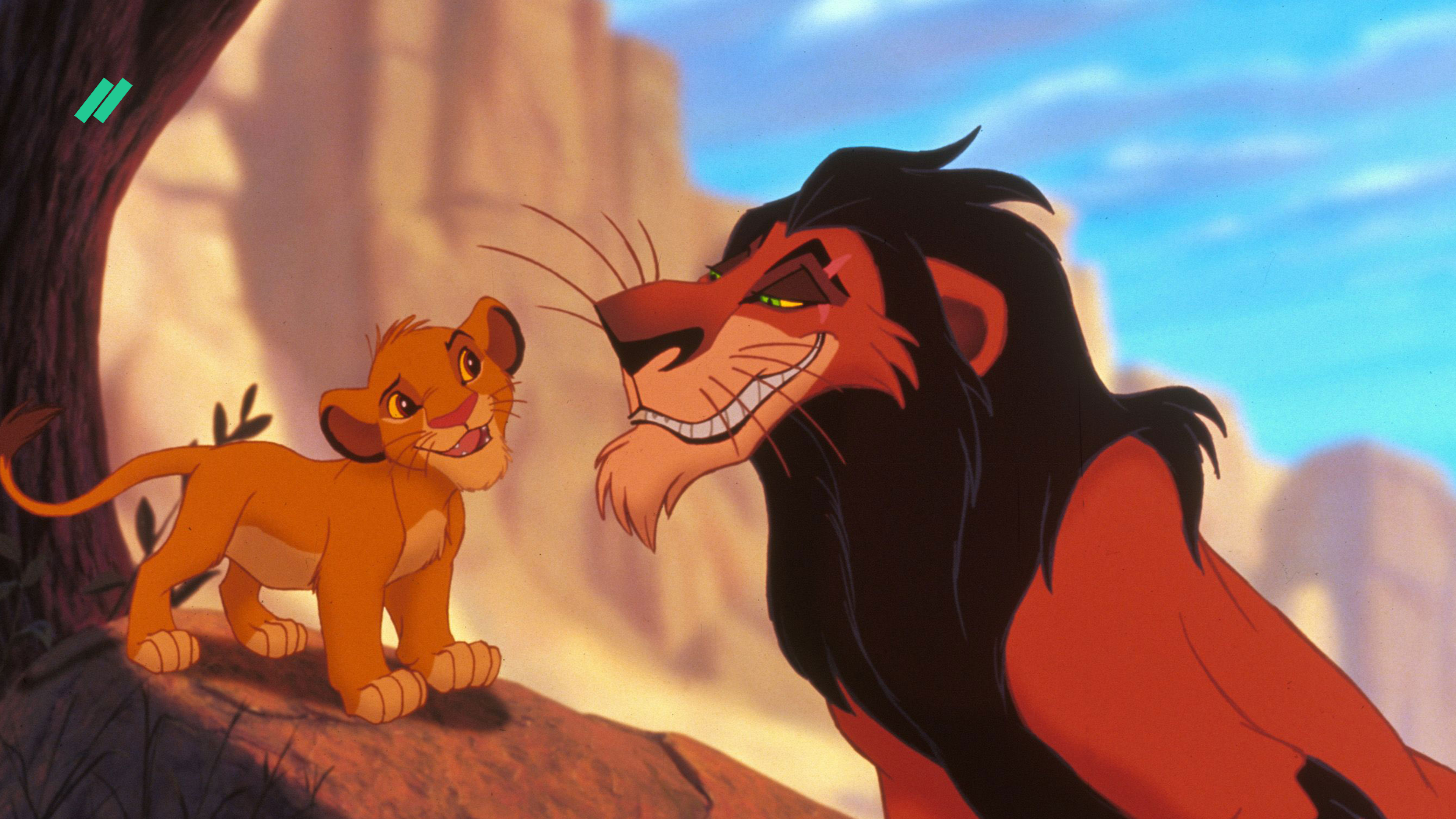 Кадр из мультфильма «Король Лев»