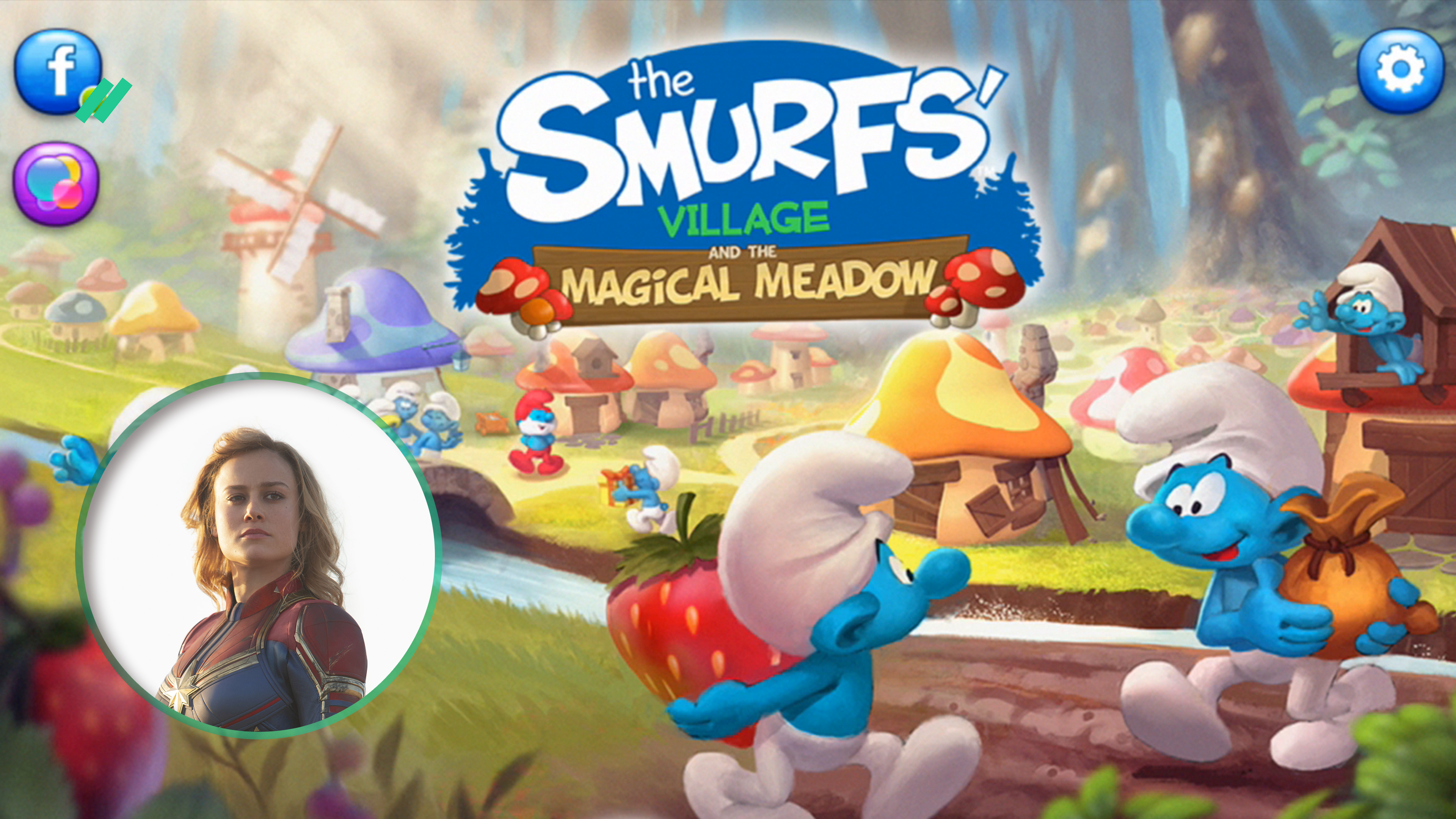 Игра The Smurfs' Village and the Magical Meadow