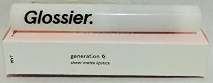 Glossier Generation G Sheer Matte Lipstick Jam .04 oz 