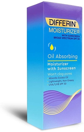 Differin Oil Absorbing Moisturizer with Sunscreen