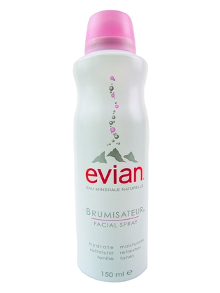 Термальная вода Evian - освежающий косметический спрей на основе минеральной воды 150мл 