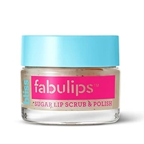 bliss Fabulips Sugar Lip Scrub | Pout-Polishing Scrub | Spa-Quality Formula | 0.5 oz