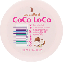 Маска для волос Lee Stafford Сосо Loco, увлажняющая, с кокосовым маслом, 200 мл 
