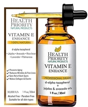 100% Natural & Organic Vitamin E Oil For Your Face & Skin 