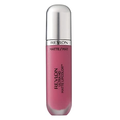 Revlon Ultra HD Matte Lipcolor, Velvety Matte Liquid Lipstick, 600 Devotion