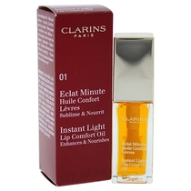 Clarins Instant Light Lip Comfort Oil - 01 Honey 0.1 Oz 