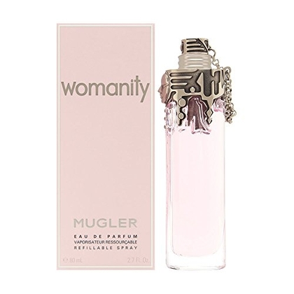 Womanity by Thierry Mugler for Women 2.7 oz Eau de Parfum Spray Refillable