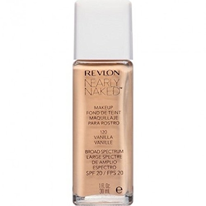 Revlon Nearly Naked Makeup - Vanilla - 1 oz