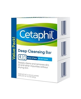 Мыло Cetaphil Deep Cleansing Face & Body Bar