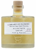 LIBRARY OF FLOWERS Willow &amp; Water Bubble Bath, 17 Fl Oz