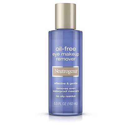 Neutrogena Gentle Oil-Free Eye Makeup Remover &amp; Cleanser for Sensitive Eyes, Non-Greasy Makeup Remover, Removes Waterproof Mascara, Dermatologist &amp; Ophthalmologist Tested, 5.5 fl. oz ( Pack of 3)