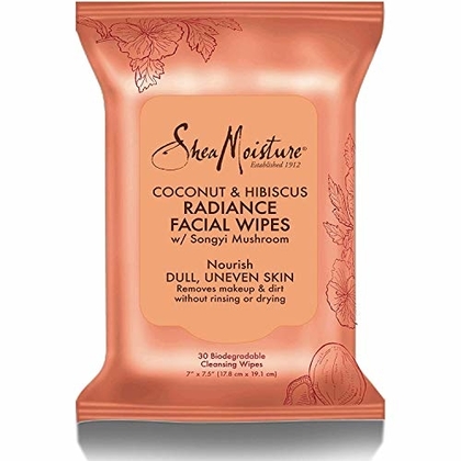 Shea Moisture Coconut &amp; Hibiscus Facial Wipes