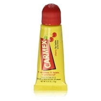Carmex Moisturizing Lip Balm SPF 15 Cherry 0.35 oz (Pack of 6)