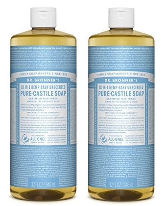 Жидкое мыло Dr. Bronner's - Pure-Castile Liquid Soap