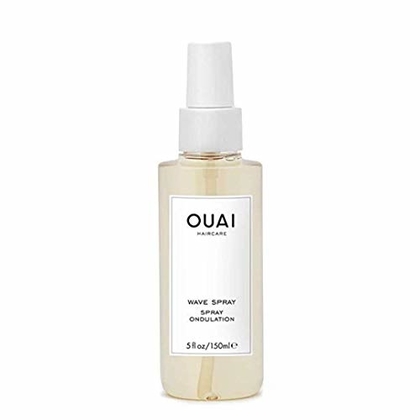 OUAI Wave Spray. For Perfect Yet Effortless Beachy Waves. The Wave Spray Adds Texture, Body and Shine and is Safe for Color- and Keratin-Treated Hair. Free from Parabens and Sulfates (5 oz)