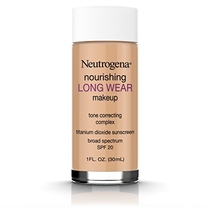 Neutrogena Nourishing Long Wear Liquid Makeup Foundation With Sunscreen, 115 Cocoa, 1 Fl. Oz.