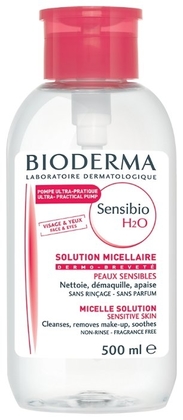 Bioderma мицеллярная вода для снятия макияжа Sensibio H2O Micelle Solution 