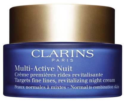 Clarins Multi-Active Ночной крем для лица для нормальной и комбинированной кожи 