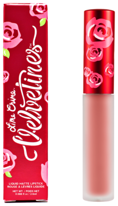 Lime Crime Жидкая помада для губ Velvetines матовая, оттенок bleached 