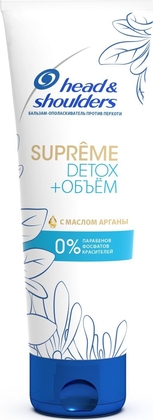 Бальзам-ополаскиватель против перхоти Head & Shoulders Supreme Detox+Объем, 275 мл