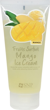 SNP Fruits Sorbet Mango Ice Cream Гель для лица и тела, 200 г 