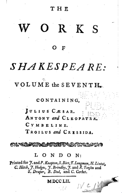 The Works of Shakespeare - William Shakespeare