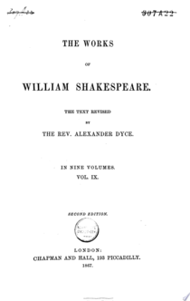 The Works of William Shakespeare - William Shakespeare