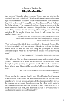 Why Meadow Died - Andrew Pollack, Max Eden