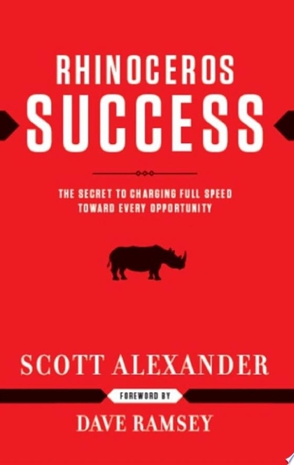 scott alexander signed book rhinoceros success