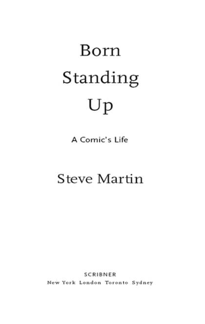Born Standing Up - Steve Martin