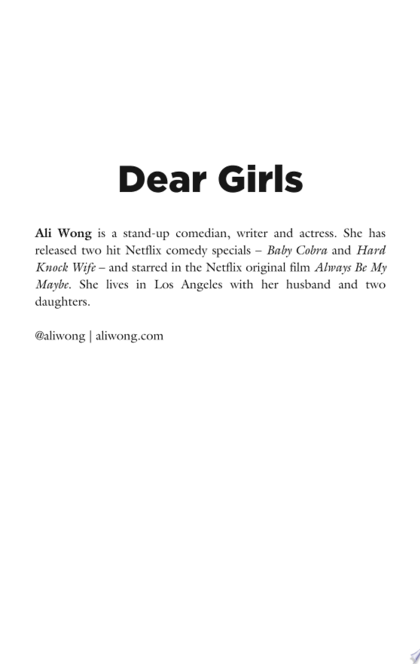 Dear Girls - Ali Wong