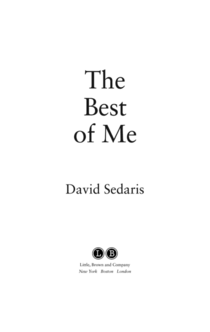 The Best of Me - David Sedaris