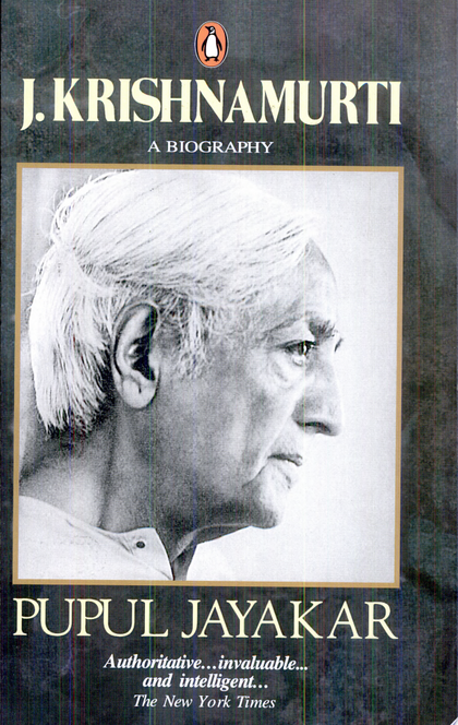 J. Krishnamurti - Pupul Jayakar