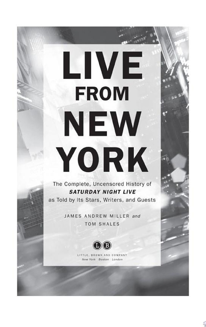 Live From New York - Tom Shales, James Andrew Miller