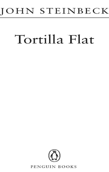 Tortilla Flat - John Steinbeck