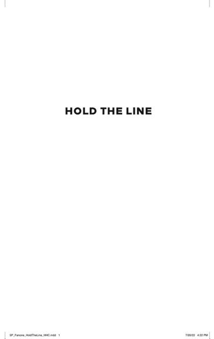 Hold the Line - Michael Fanone, John Shiffman