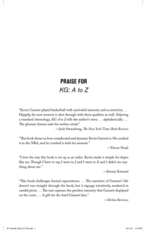 KG: A to Z - Kevin Garnett