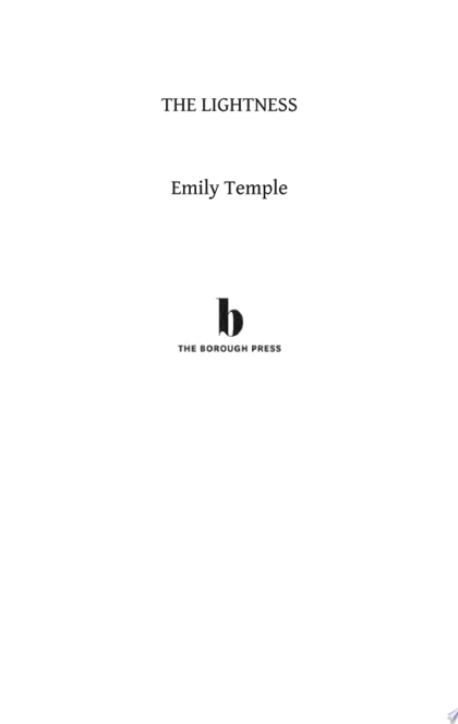 The Lightness - Emily Temple