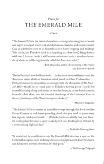 The Emerald Mile - Kevin Fedarko