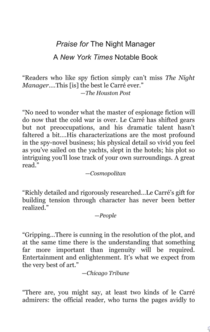 The Night Manager - John le Carré