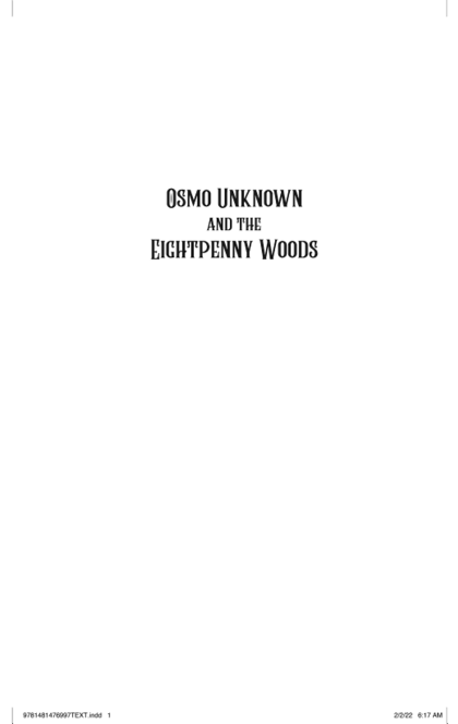 Osmo Unknown and the Eightpenny Woods - Catherynne M. Valente