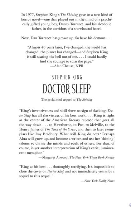 Doctor Sleep - Stephen King