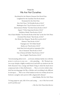 We Are Not Ourselves - Matthew Thomas