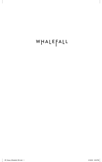 Whalefall - Daniel Kraus