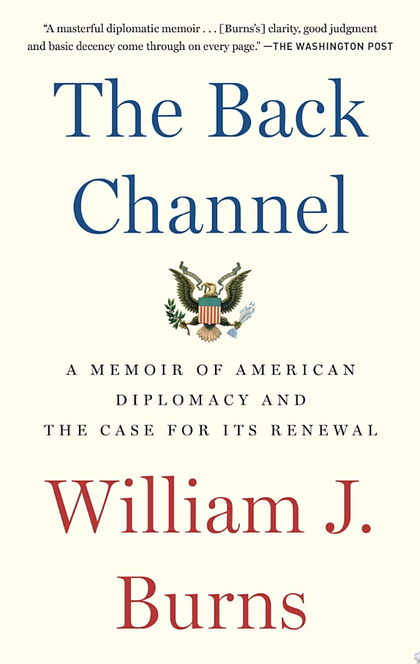 The Back Channel - William J. Burns