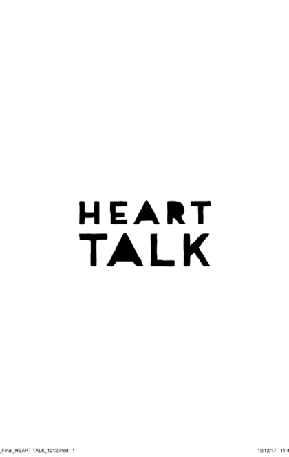 Heart Talk - Cleo Wade