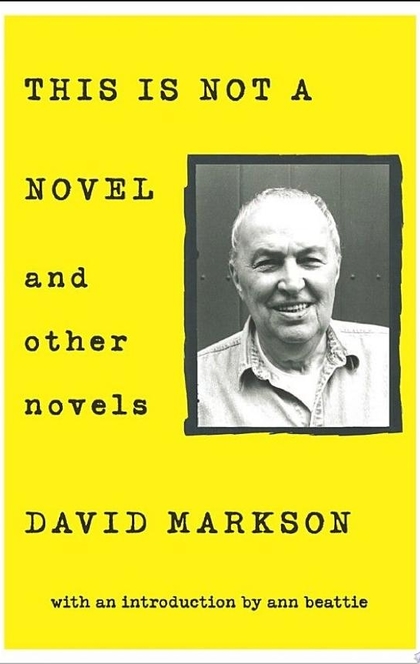 This Is Not a Novel - David Markson