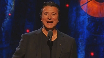 Watch Journey's Steve Perry at Rock & Roll Hall of Fame 2017 now