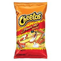 Cheetos Crunchy Flamin' Hot Cheese Flavored Snacks