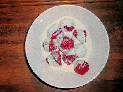 Strawberries and cream